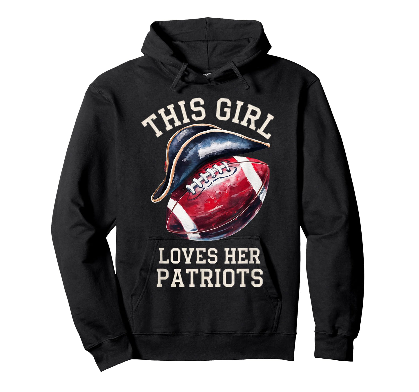 This Girl Loves Her Patriot Men A Women Massachusetts Pride T-Shirt