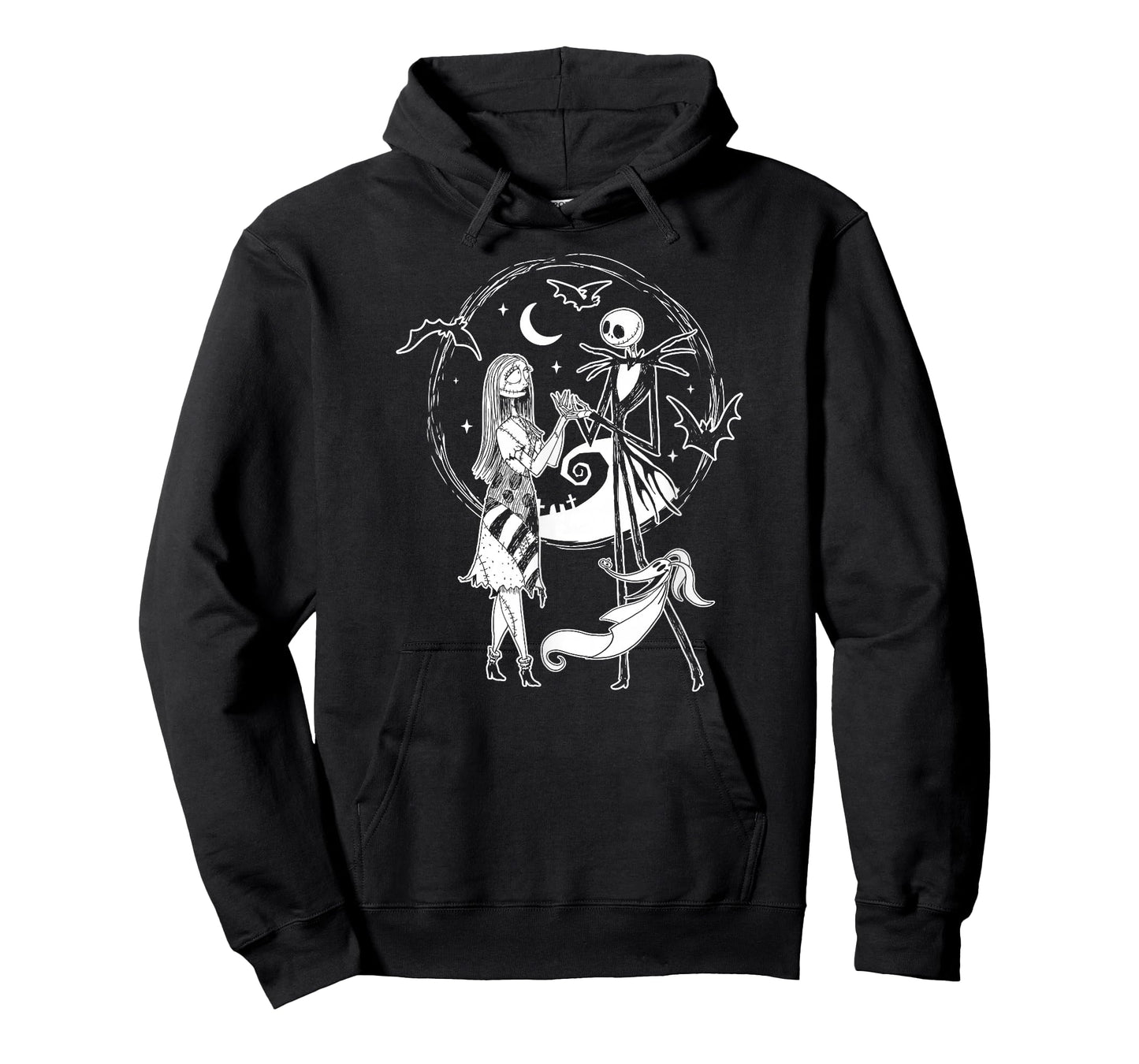 Nightmare Before Christmas - Jack Sally Zero T-Shirt
