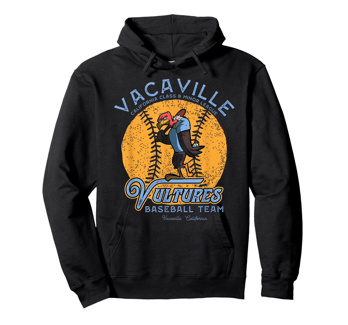 Vintage Vacaville Vultures Retro Minor League Baseball Team T-Shirt