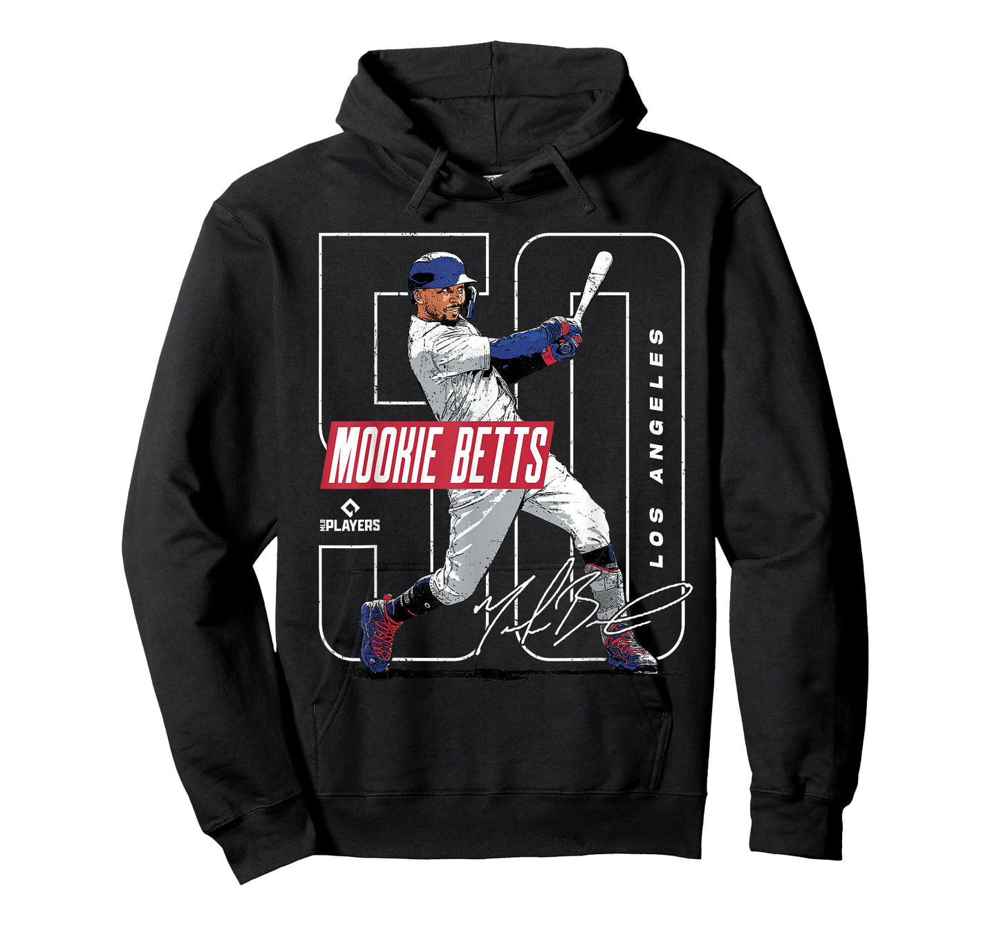Mookie Betts | Los Angeles Baseball MLB Players | MLBMBE3004 T-Shirt