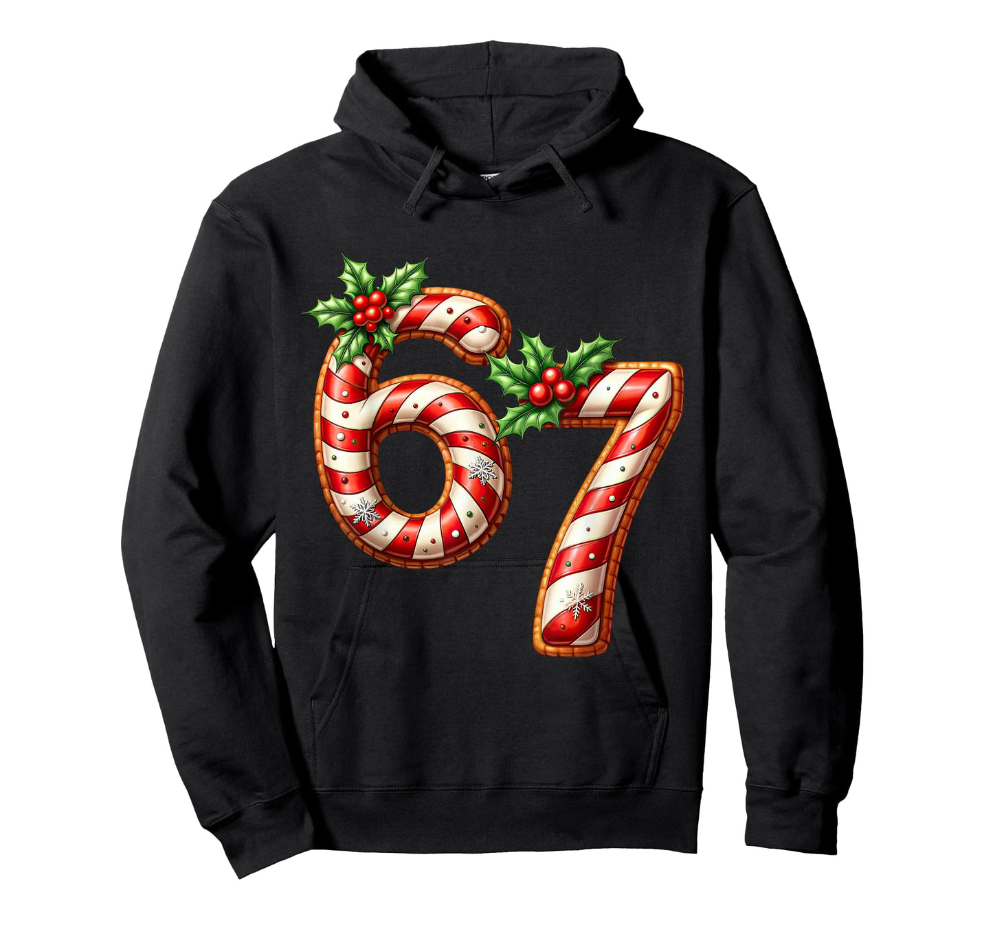 Fun Christmas Six Seven 6 7 Meme Santa Boys Girls Men Women T-Shirt