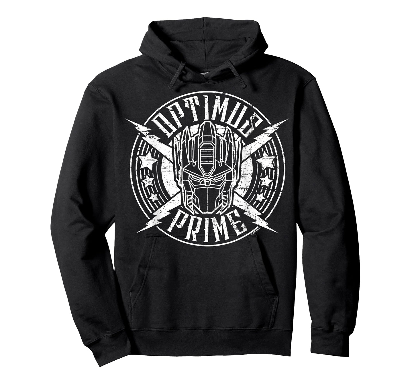 Transformers Optimus Prime Vintage Rock Lightning Logo T-Shirt Small
