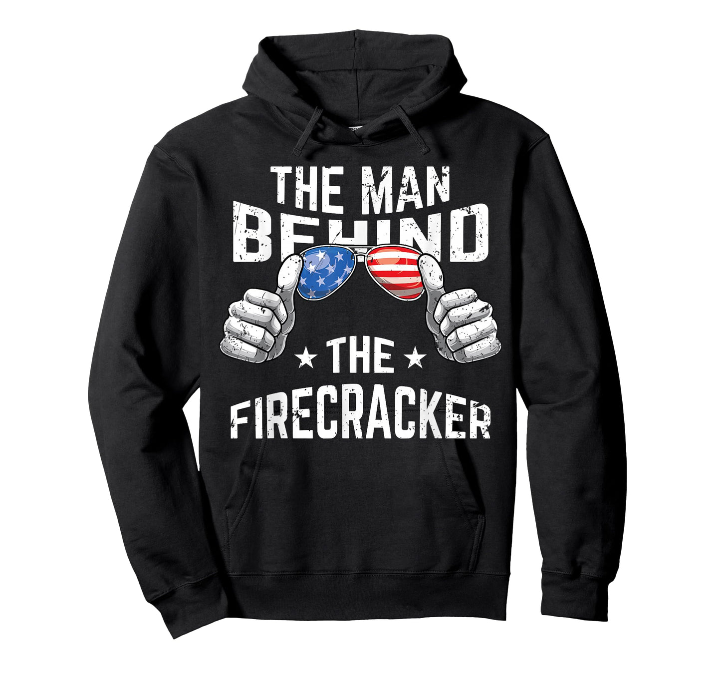 4th of July Pregnancy Shirt The Man Behind The Firecracker T-Shirt
