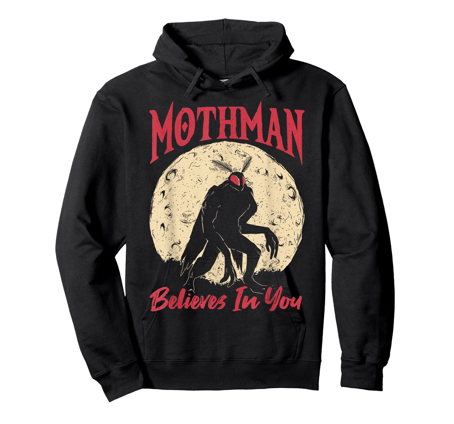 Cryptid Monster Mothman Believes in You T-Shirt