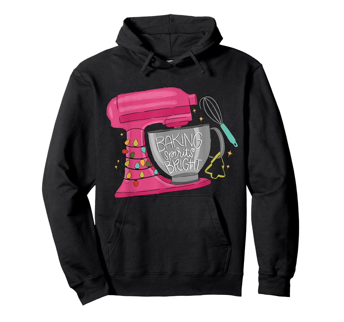 Baking Spirits Bright Christmas Lights Baking Spirits Xmas T-Shirt