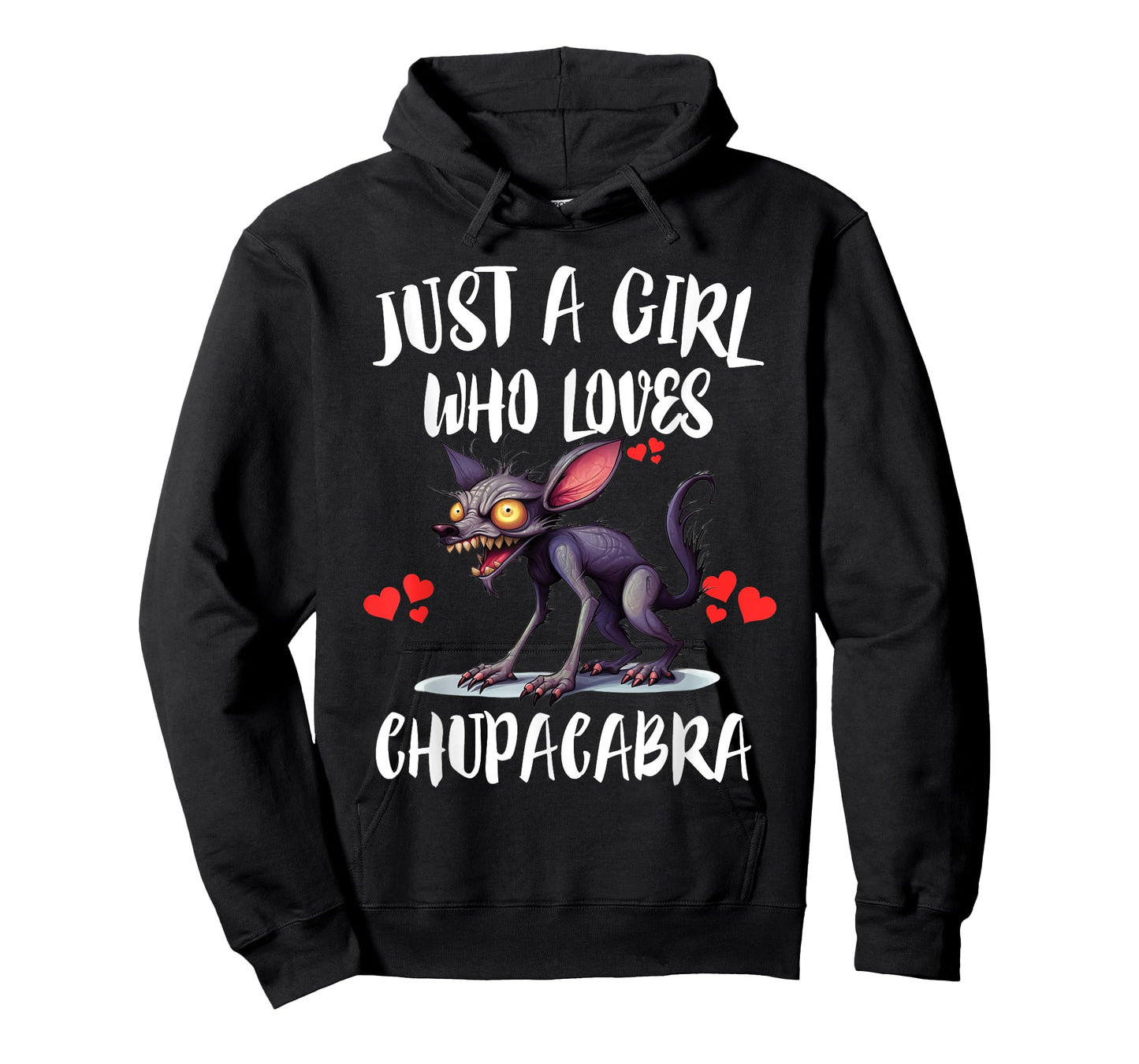 Just A Girl Who Loves Chupacabra Monster T-Shirt