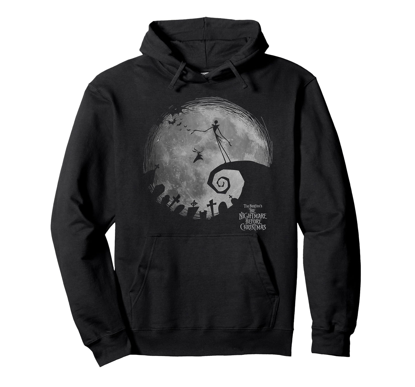 Disney The Nightmare Before Christmas Jack Big Moon T-Shirt