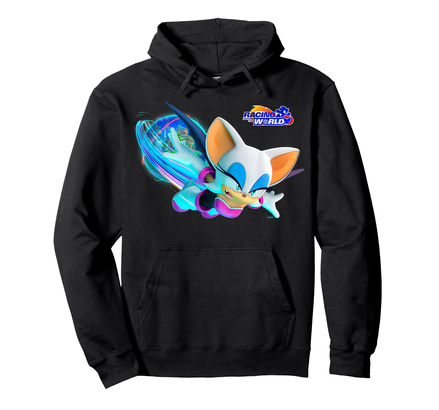 Sonic the Hedgehog - Racing Around the World Rouge T-Shirt