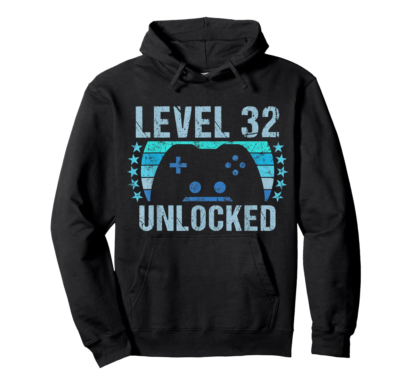 Gaming Vintage 32nd Birthday Gift 32 Year Old Boy Girl Gamer T-Shirt