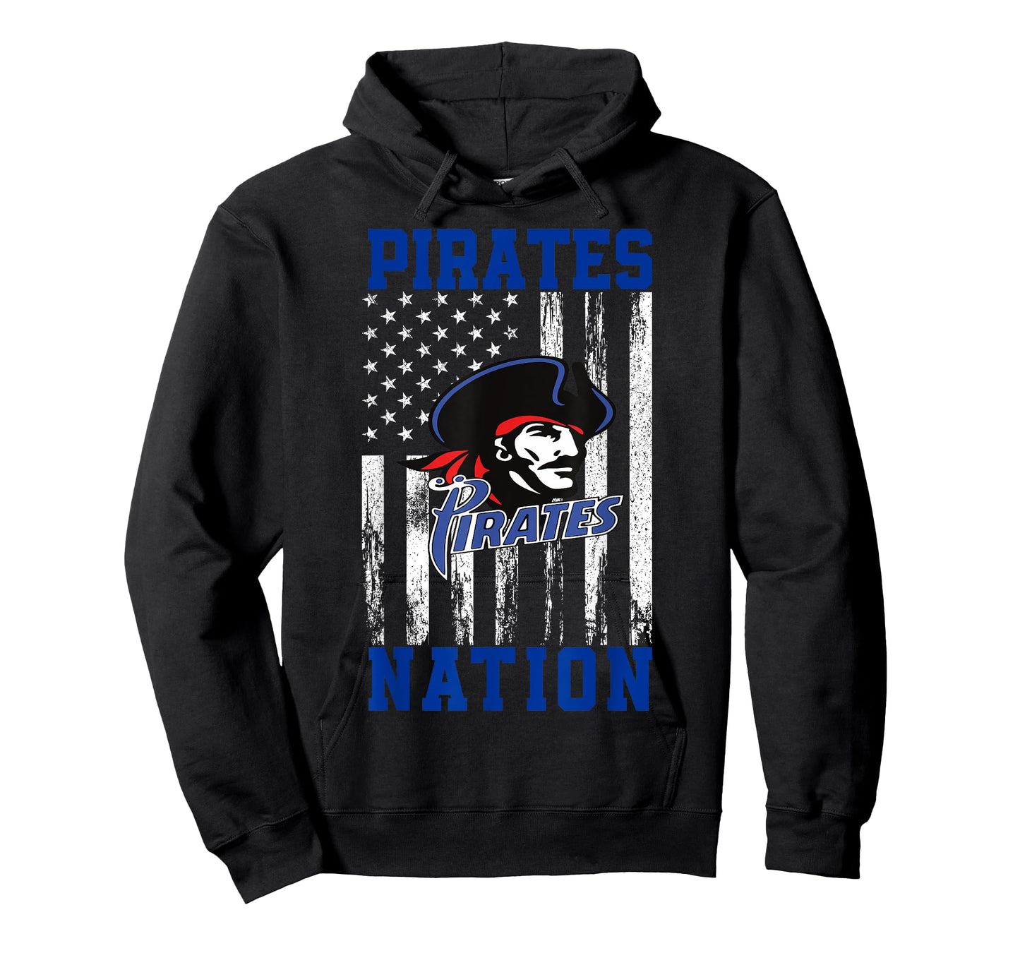 Pass Christian Pirates Logo Nation HS T-Shirt