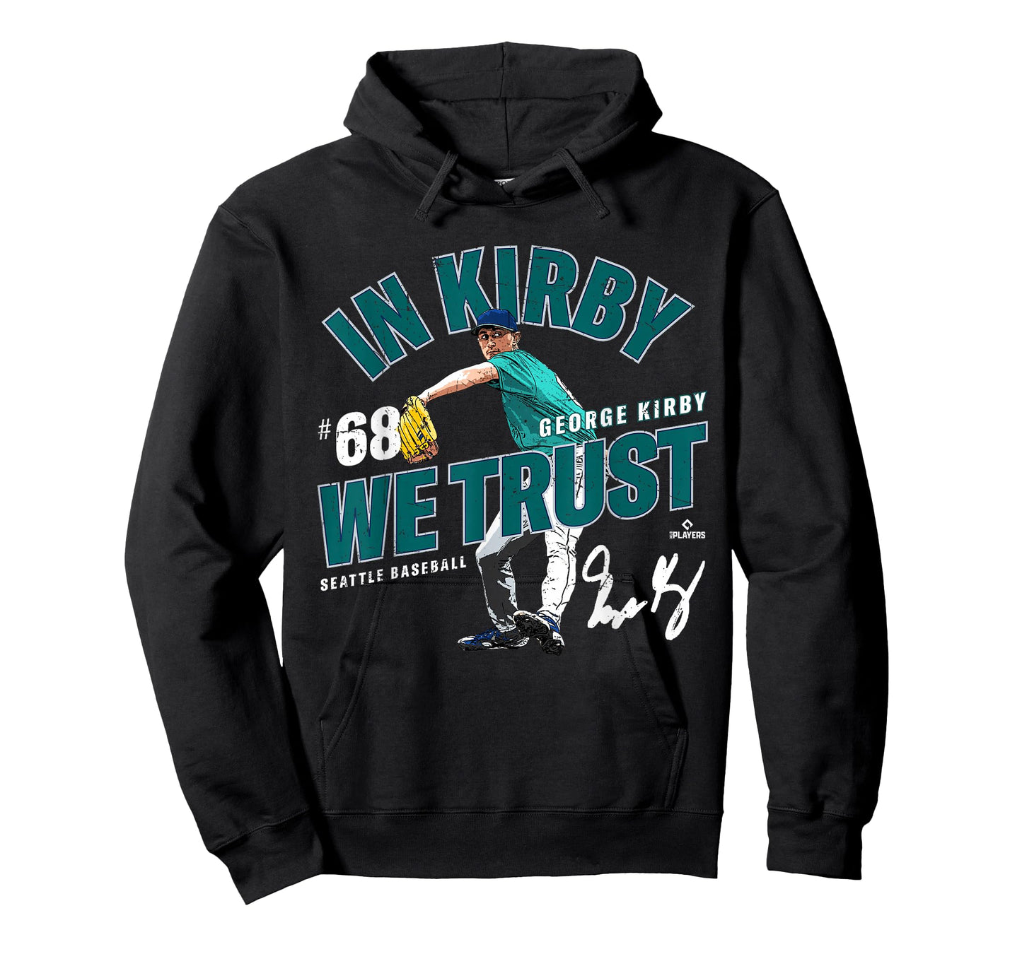 In Kirby We Trust George Kirby Seattle Baseball MLBPA T-Shirt