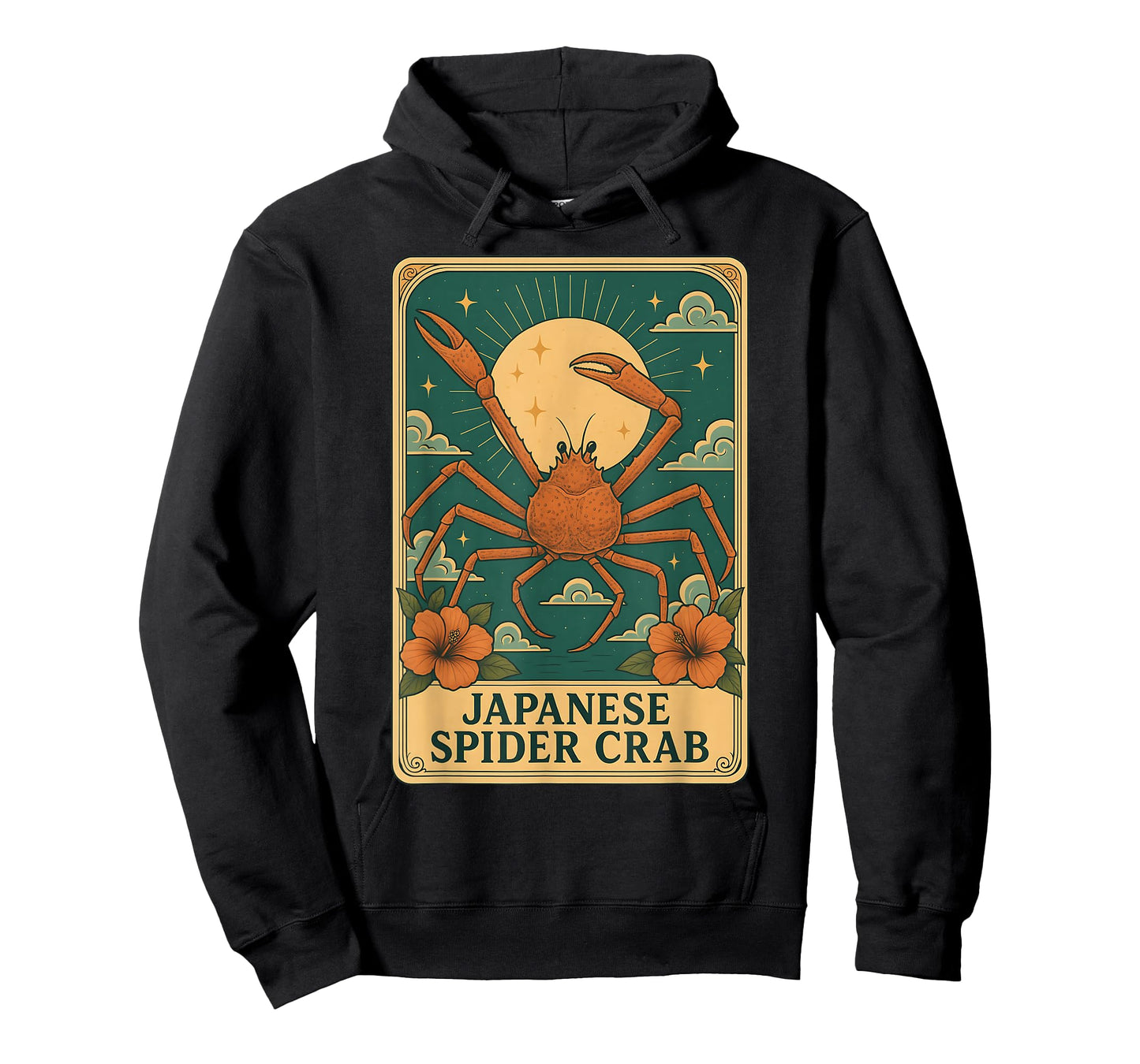 Japanese Spider Crab Tarot Card T-Shirt