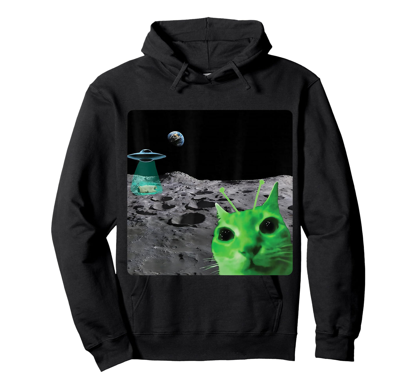 Gnarp Alien Cat Meme Funny Brainrot Kitten Meme Silly Cat T-Shirt
