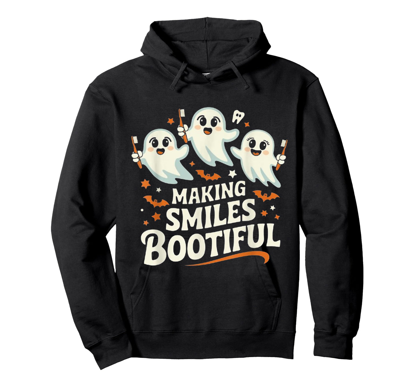 Making Smiles Bootiful Halloween Funny Ghost Dentist Dental T-Shirt