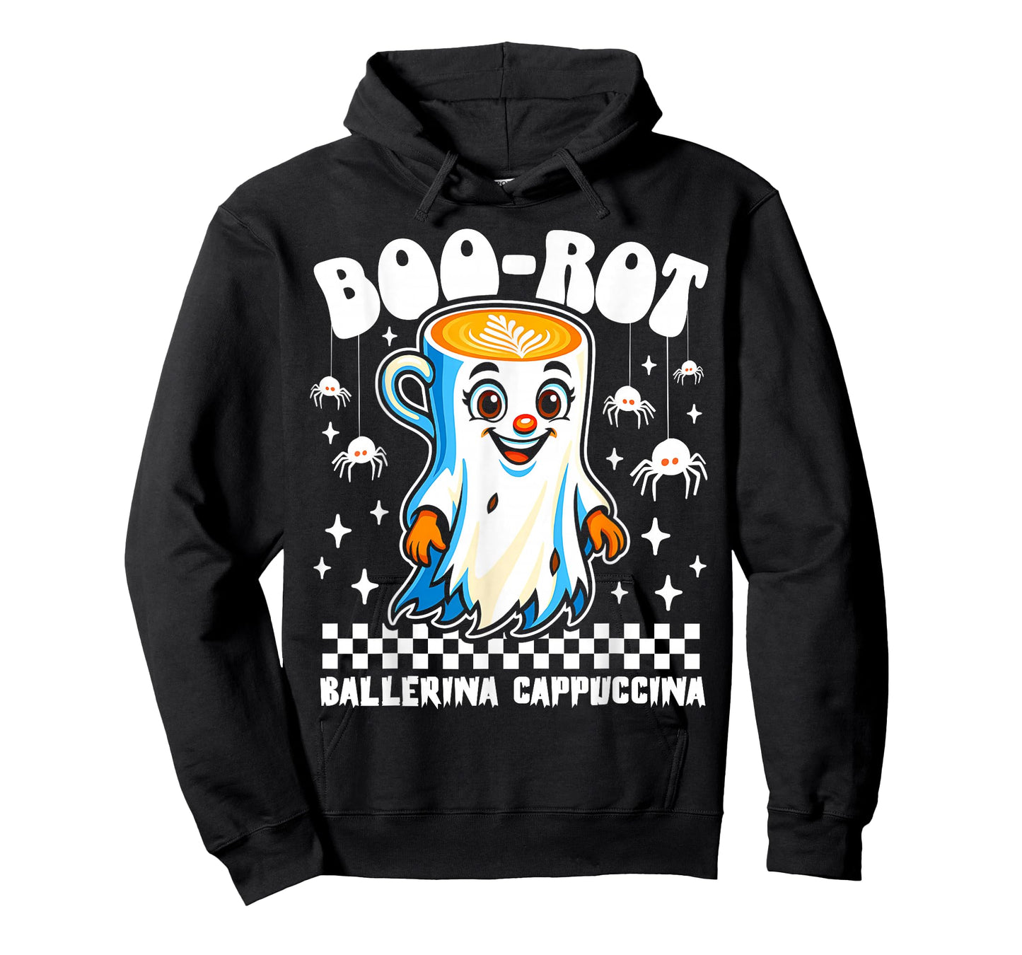 Ballerina Cappuccina Halloween Spooky Ghost Italian Brainrot T-Shirt