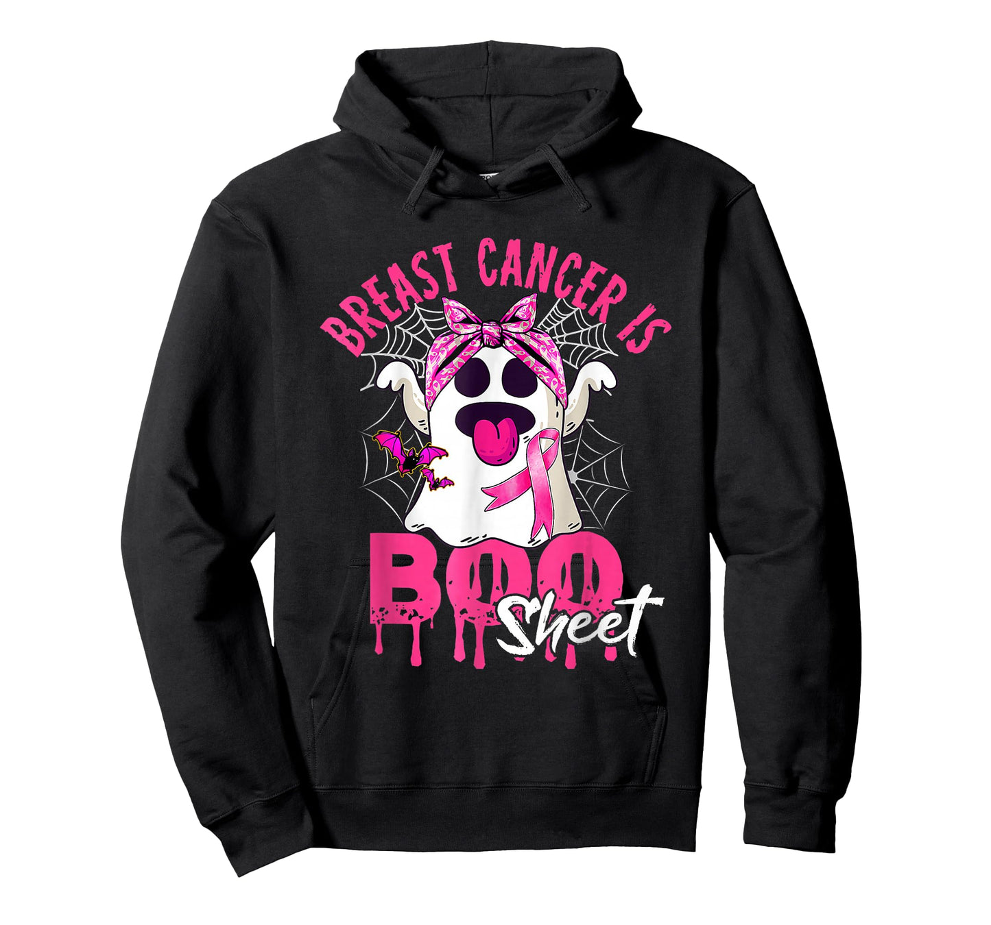 Breast Cancer Is Boo Sheet Halloween Breast Cancer Awareness T-Shirt