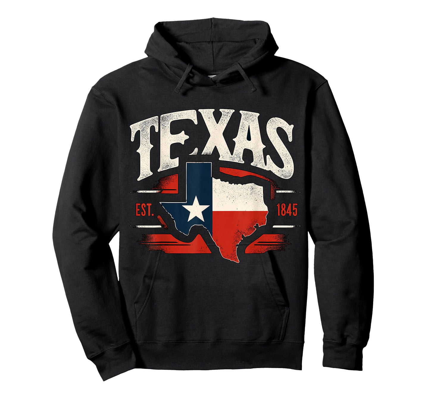Texas Map Texas Flag T-Shirt