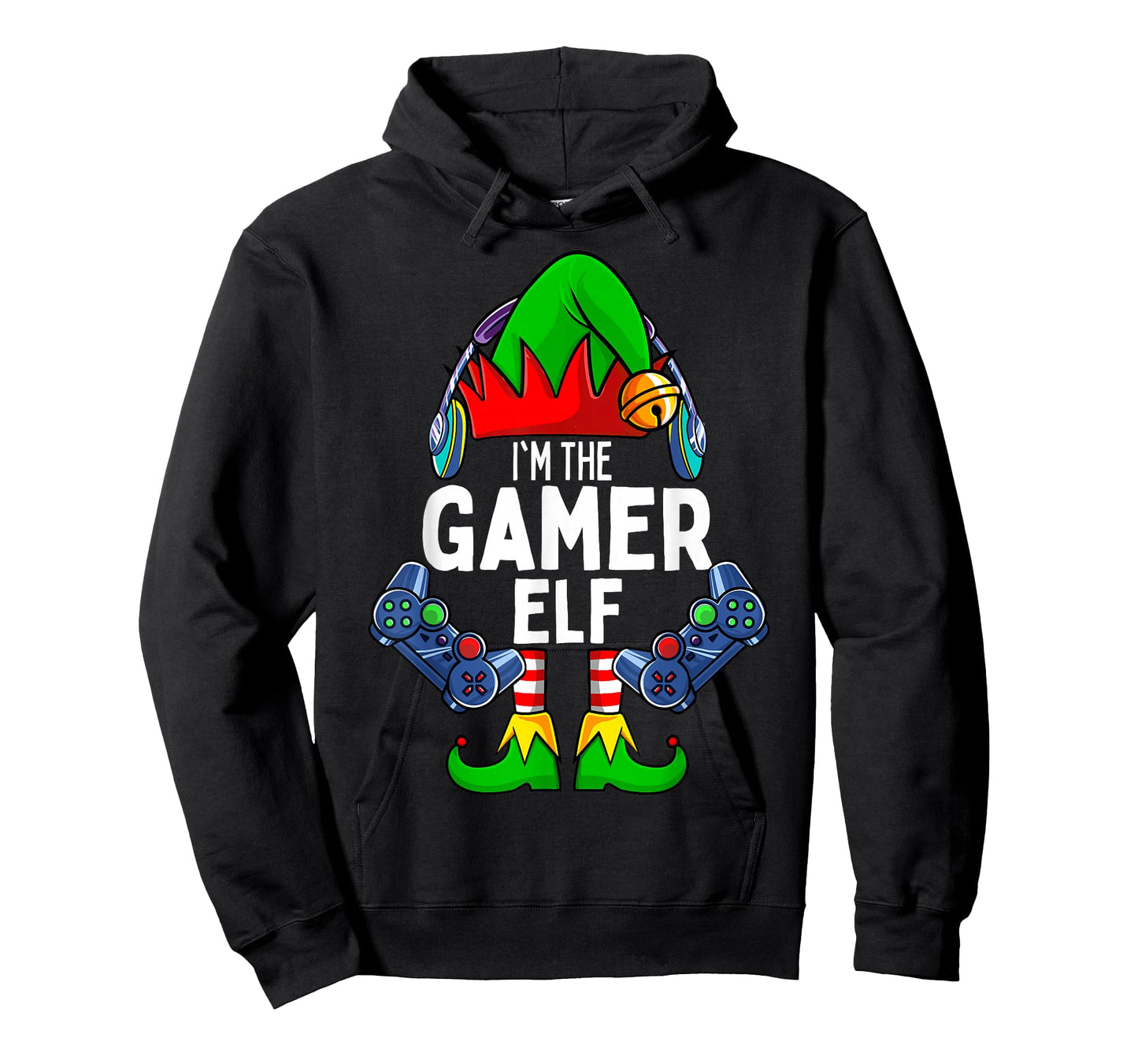 Gamer Elf Matching Family Christmas T-Shirt