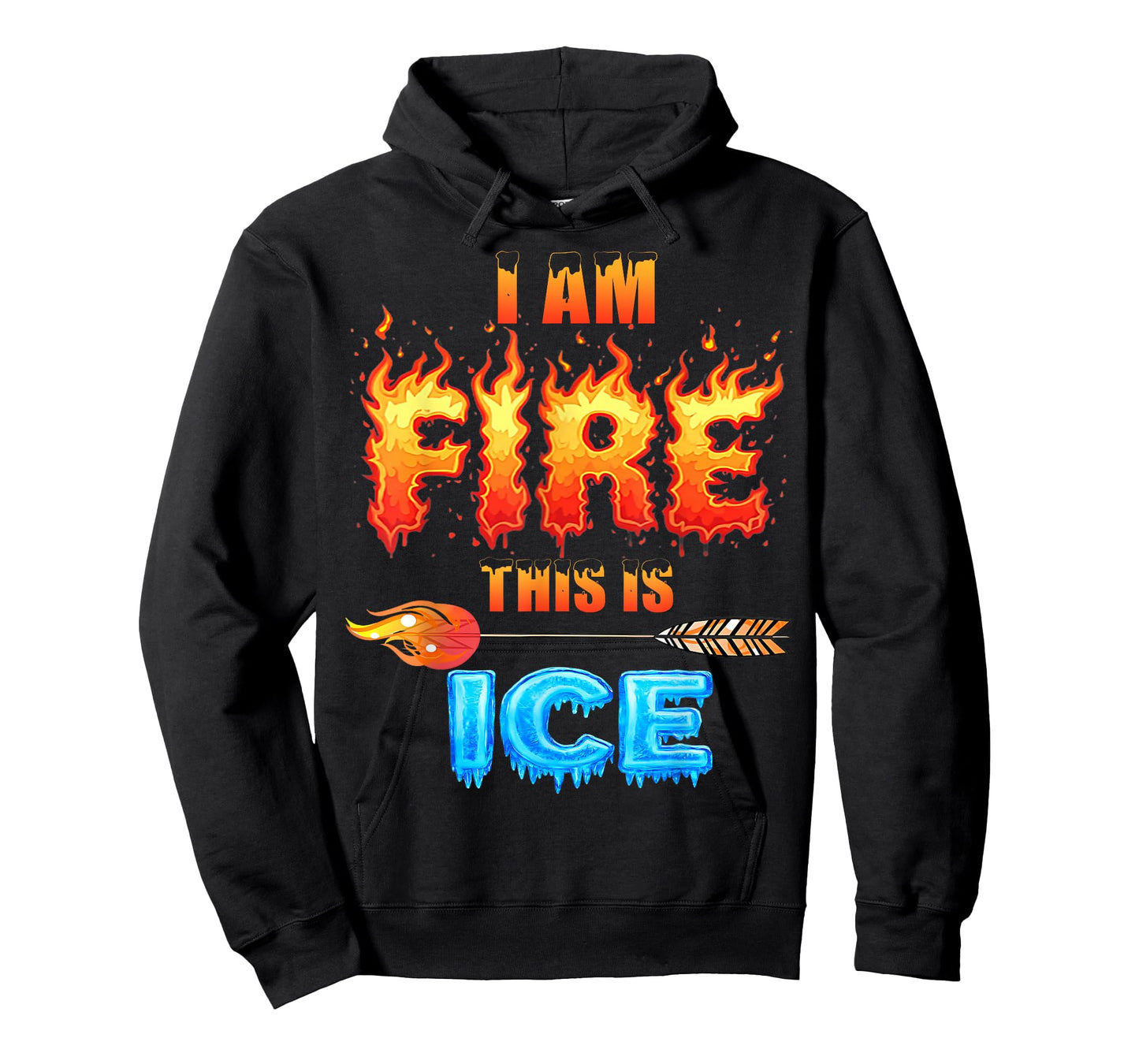 Funny Ice This is Fire Costume Halloween Family Matching T-Shirt