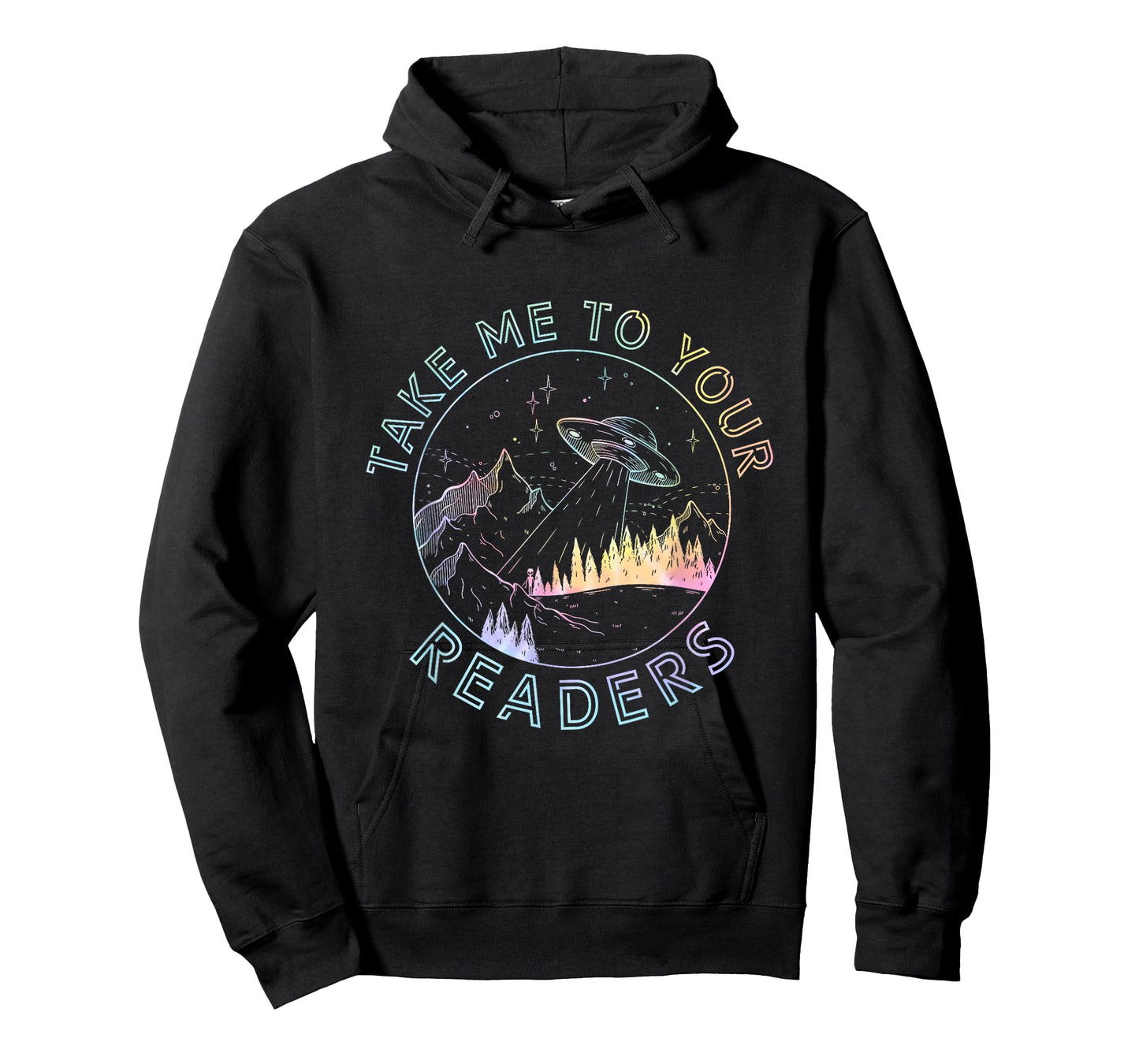 Take Reading English Teacher Library Alien Space T-S Tie Dye T-Shirt