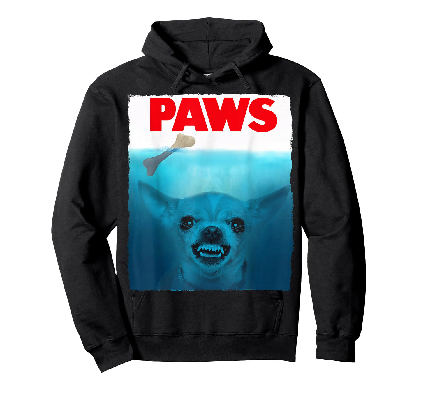 Chihuahua Dog Paws Cute Movie Poster Pet Funny T-Shirt