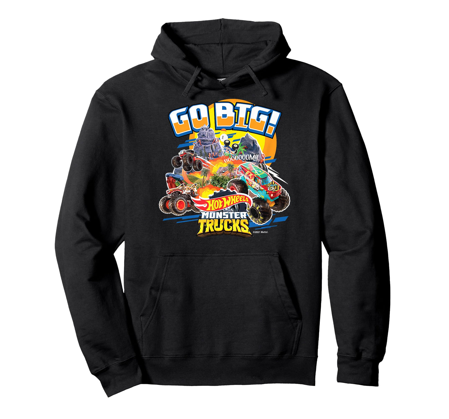 Hot Wheels - Monster Trucks Go Big T-Shirt