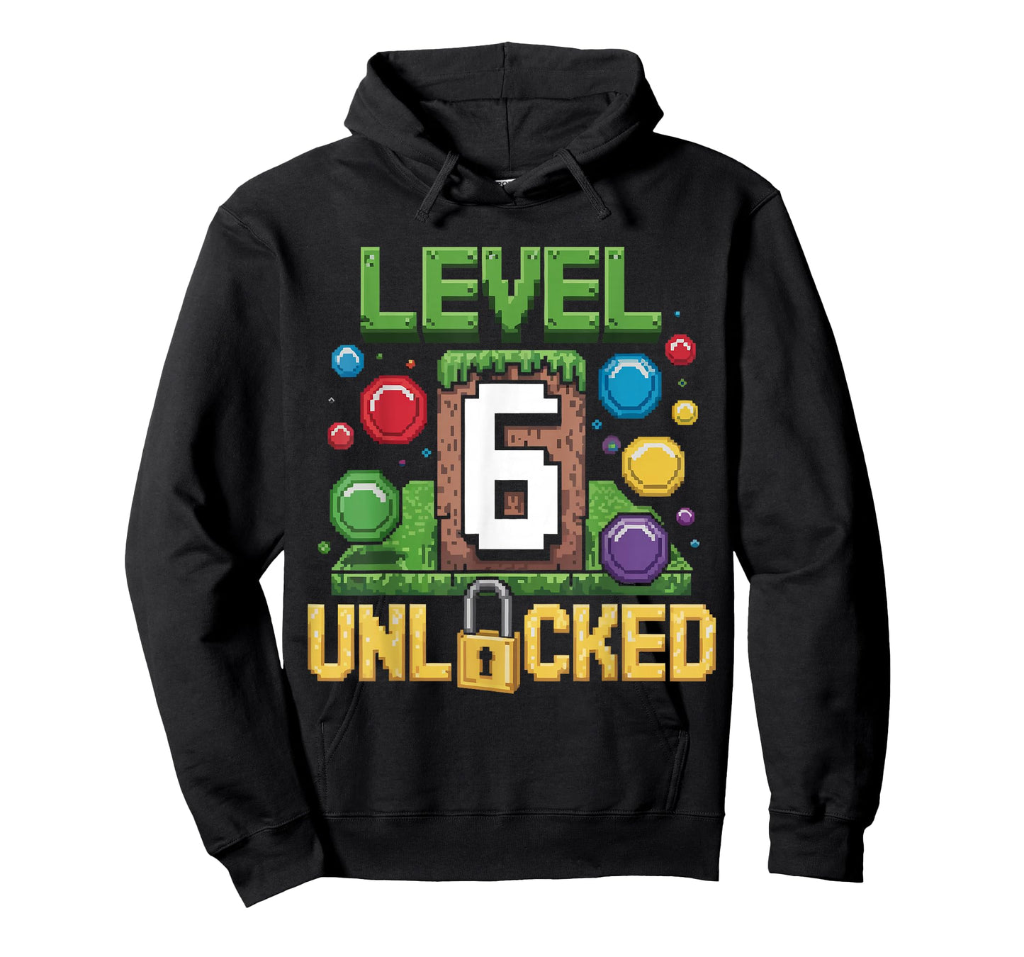 Birthday Children's Shirt Level 6 Unlocked 6 T-Shirt