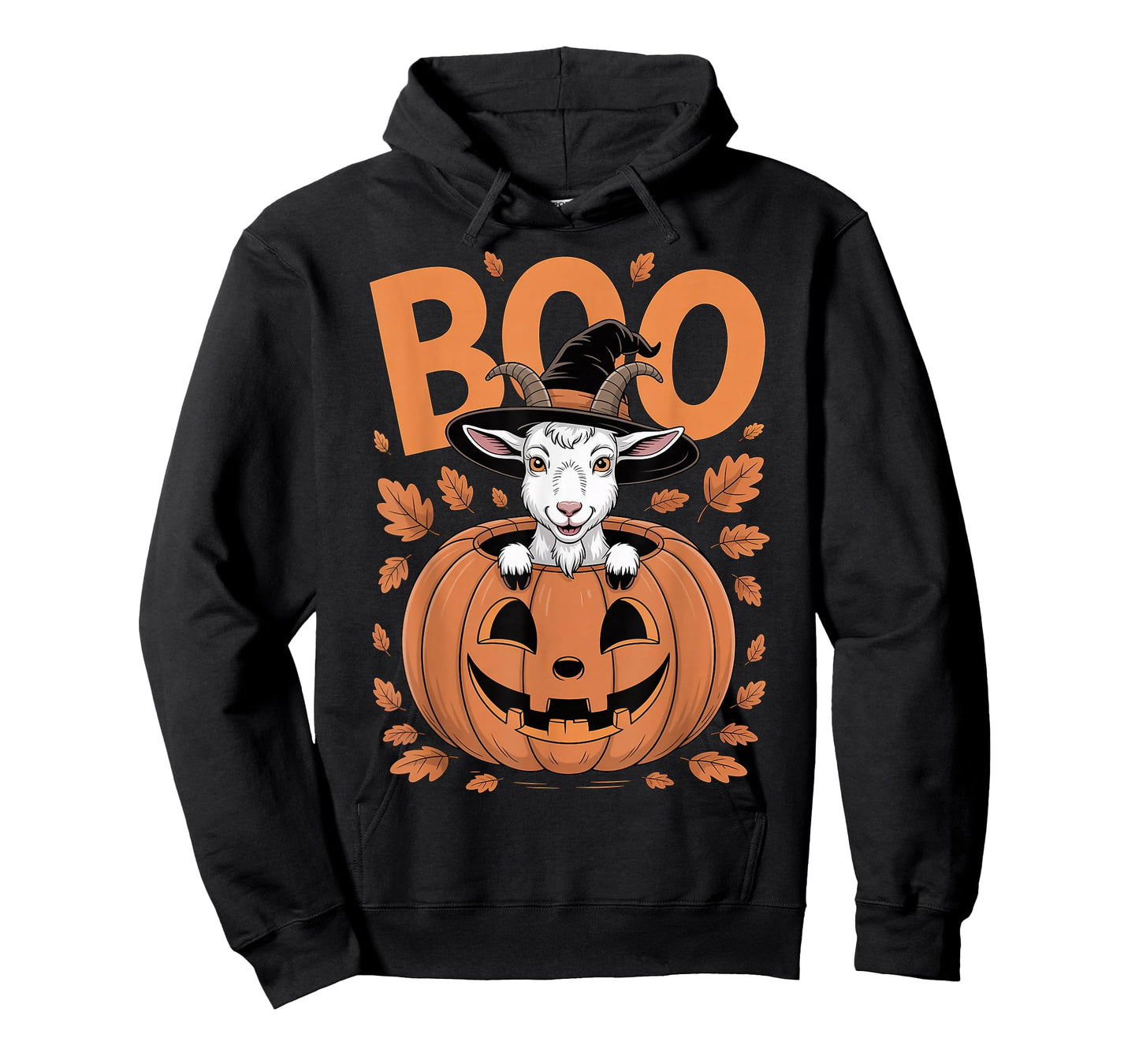 Goat Costume on Pumpkin Halloween Goat T-Shirt