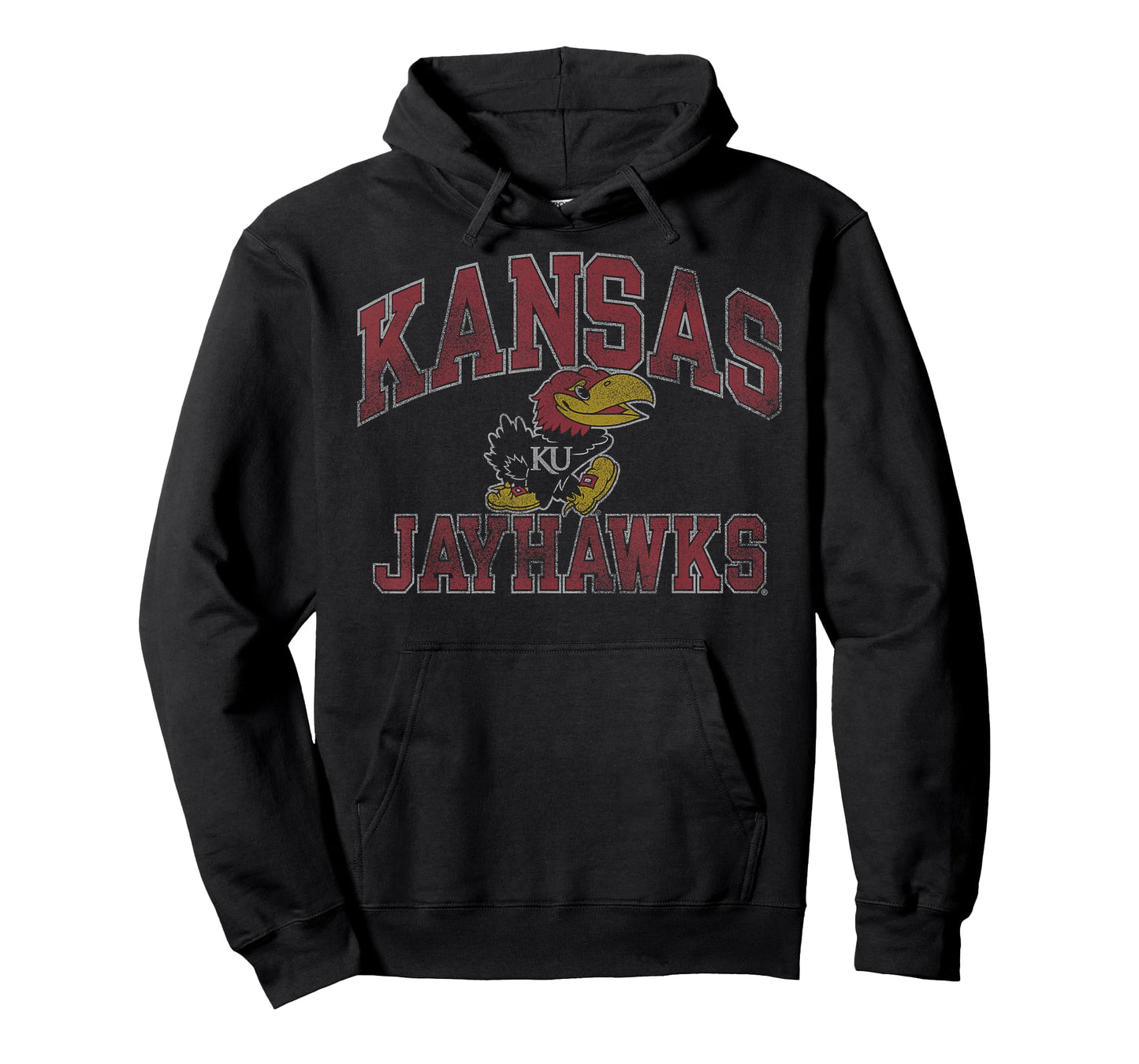 Kansas Jayhawks Vintage Worn Blue Officially Licensed T-Shirt