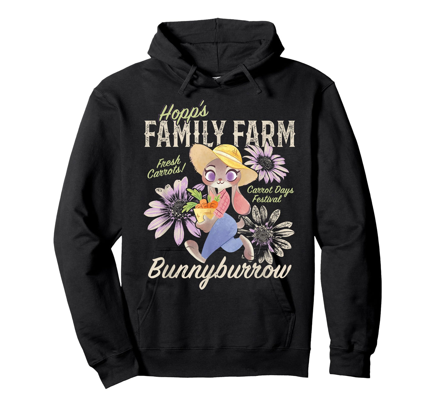 Disney Zootopia 2 Hopp'd Family Farm from Bunnyburrow Poster T-Shirt