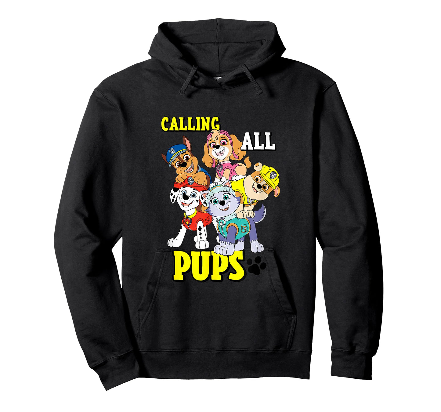 Paw Patrol Calling All Pups Team Group Graphic T-Shirt