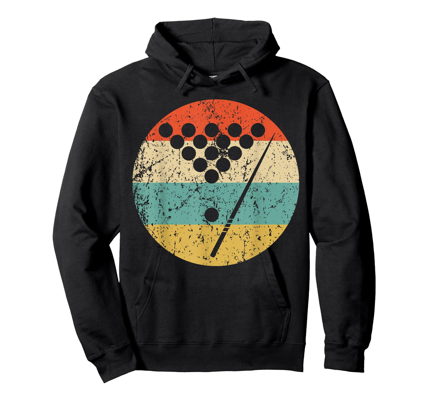 Billiards Shirt - Vintage Retro Pool T-Shirt T-Shirt