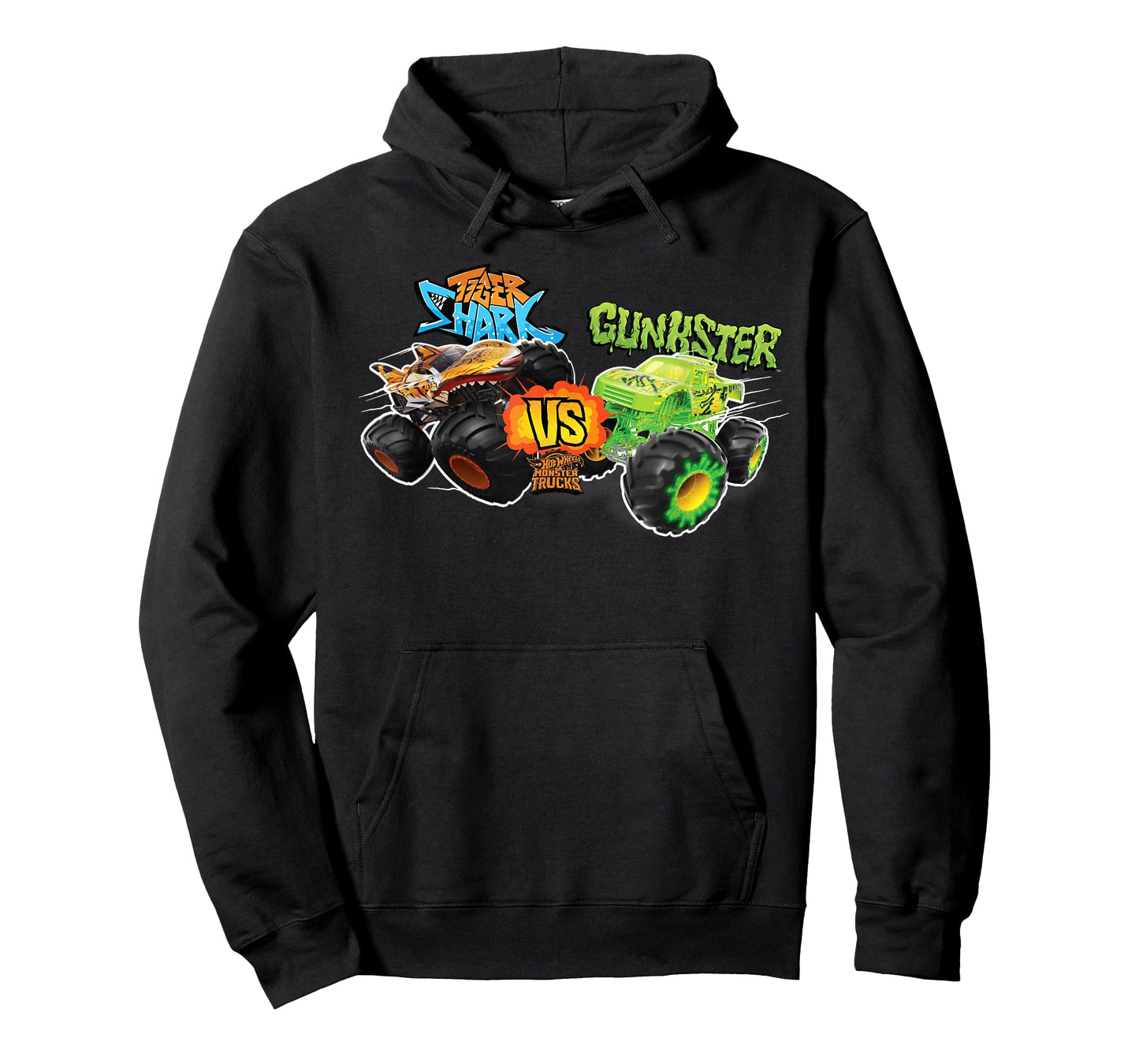 Hot Wheels Monster Trucks - Tiger Shark vs Gunkster T-Shirt