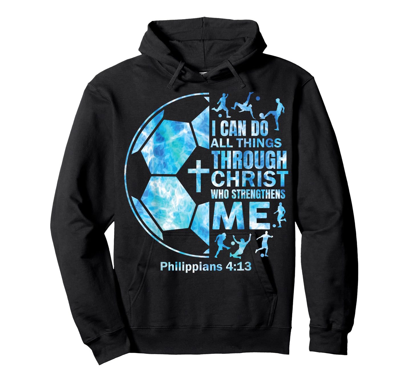 Soccer-Shirt Christian I Can Do All Things Religious Boy Men T-Shirt