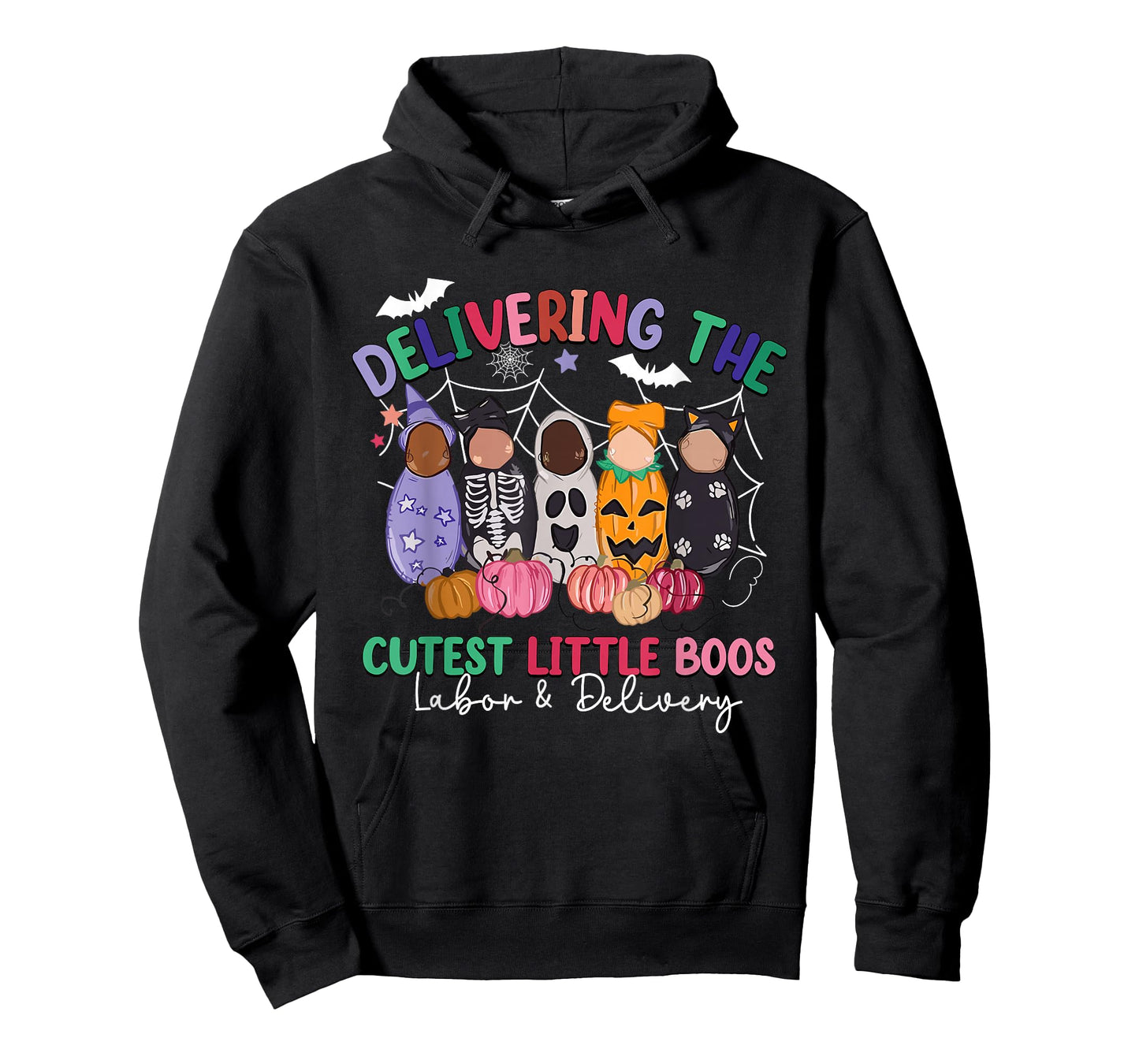 Delivering The Cutest Boos Labor & Delivery Halloween Nurse T-Shirt