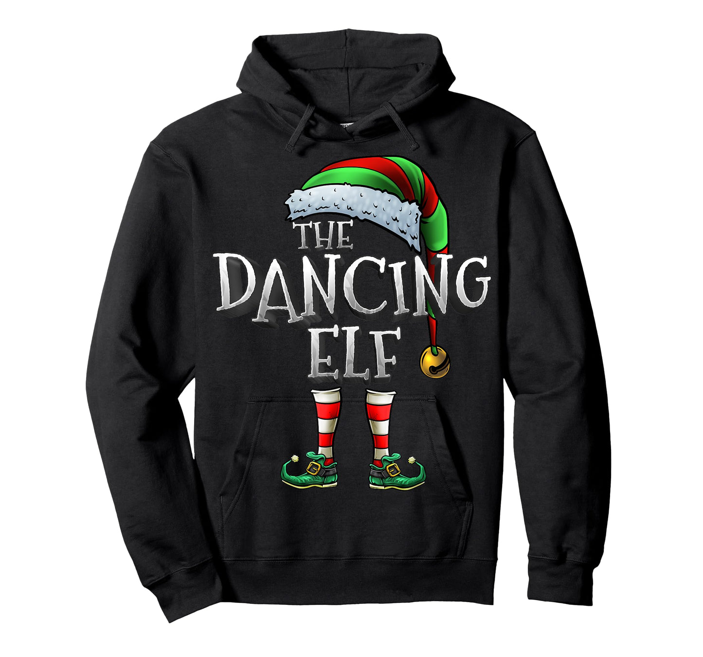 The Dancing Elf Shirt Matching Family Dancing Christmas Elf T-Shirt