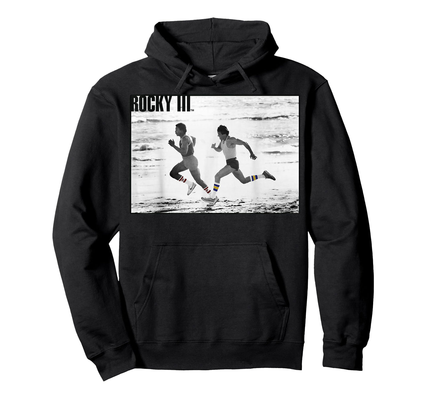 Rocky 3 Apollo Creed Racing Rocky On The Beach Poster T-Shirt