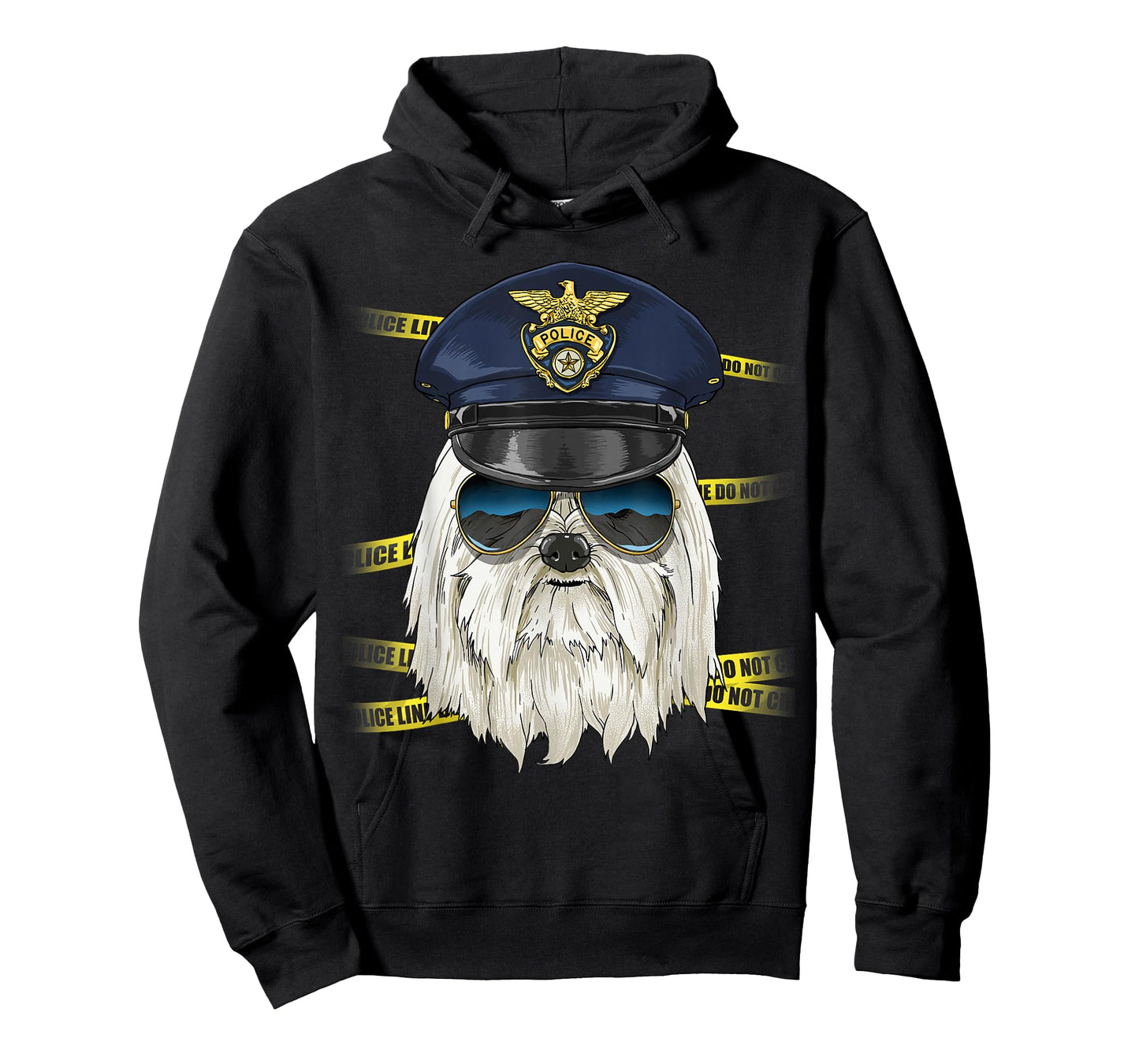 Maltese Police Maltese K-9 Dog Lover T-Shirt