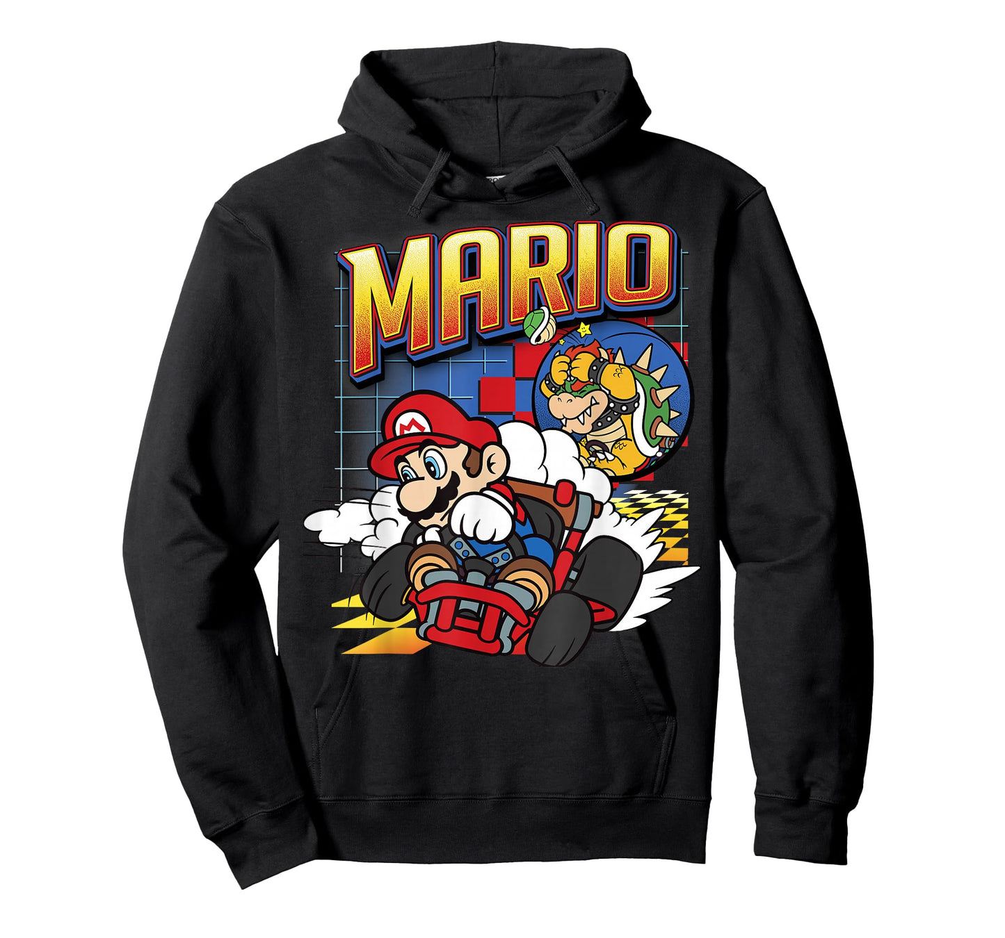 Mario Kart Bowser Mario Racing Graphic T-Shirt T-Shirt