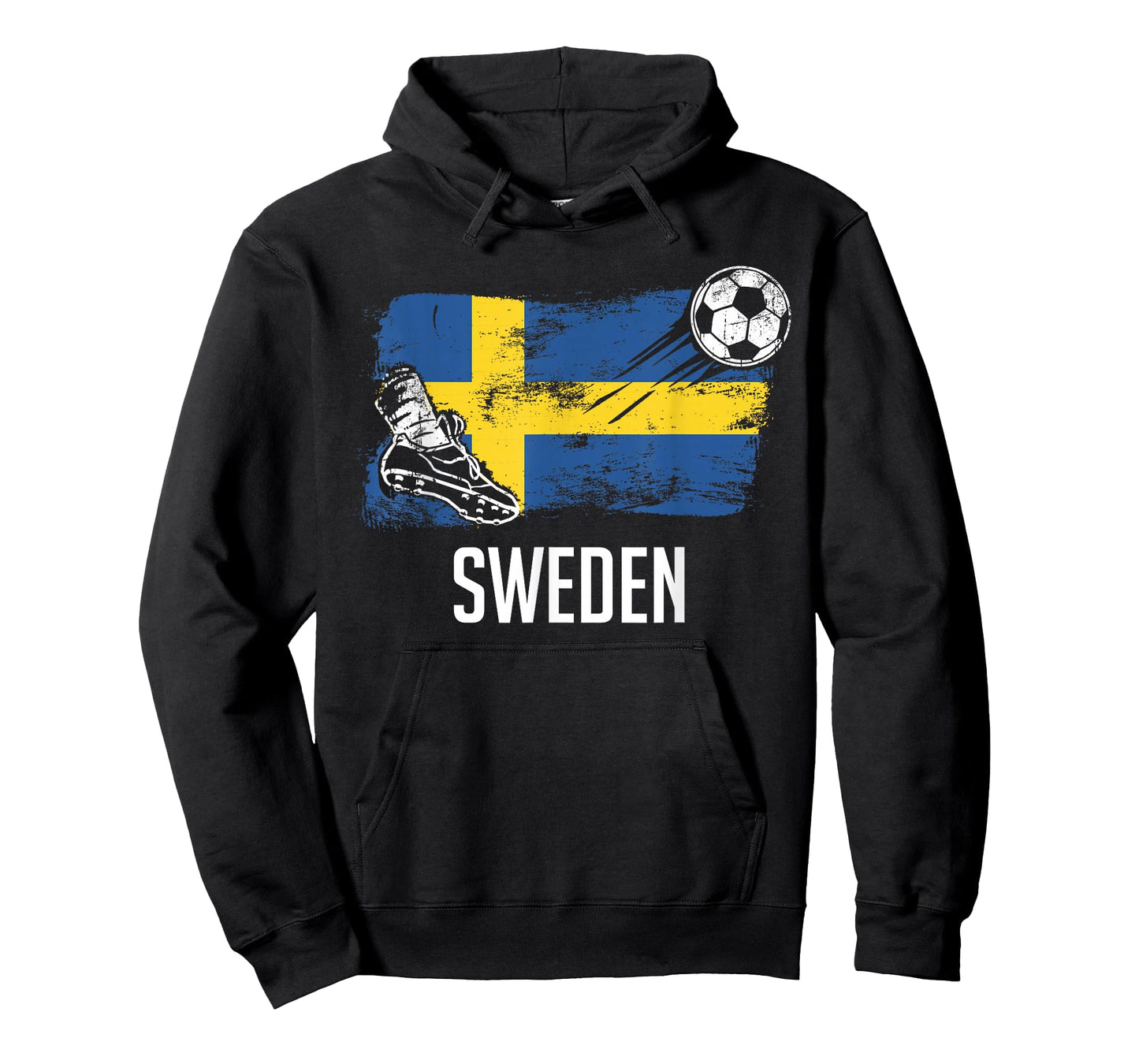 Sweden Flag Jersey Swedish Soccer Team Swedish T-Shirt