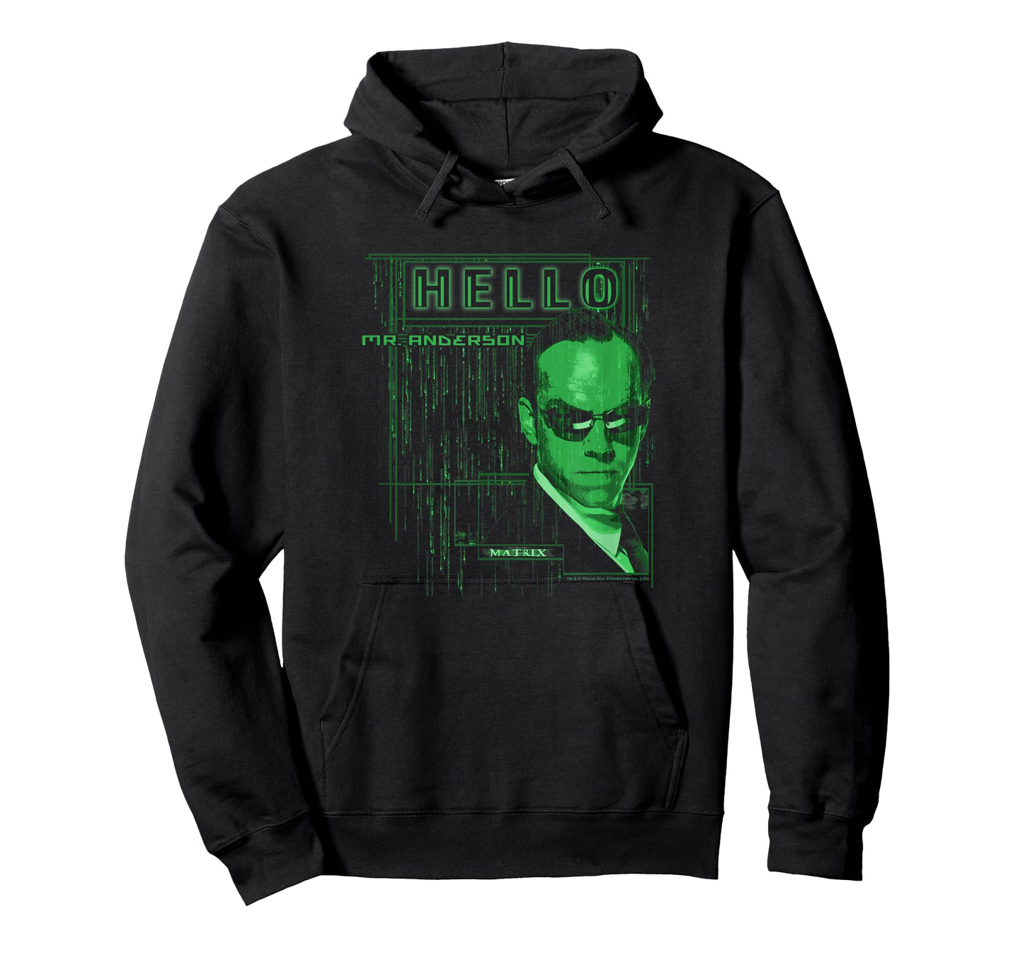 The Matrix Agent Smith Hello Mr. Anderson Code Drop T-Shirt