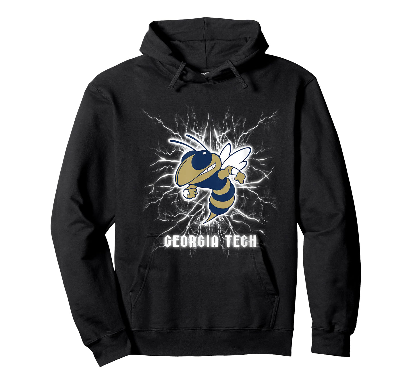 Georgia Tech Yellow Jackets 90's Lightning T-Shirt