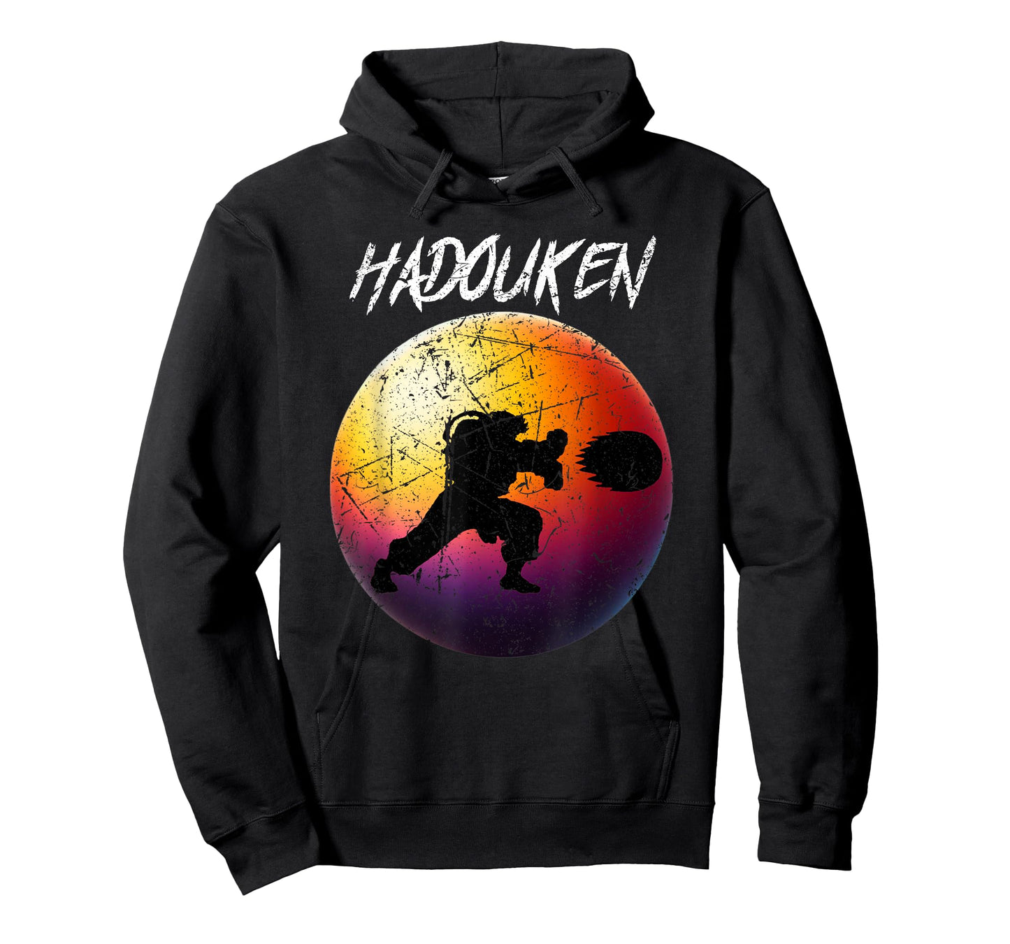 Retro Vintage Hadouken Fighter T-Shirt