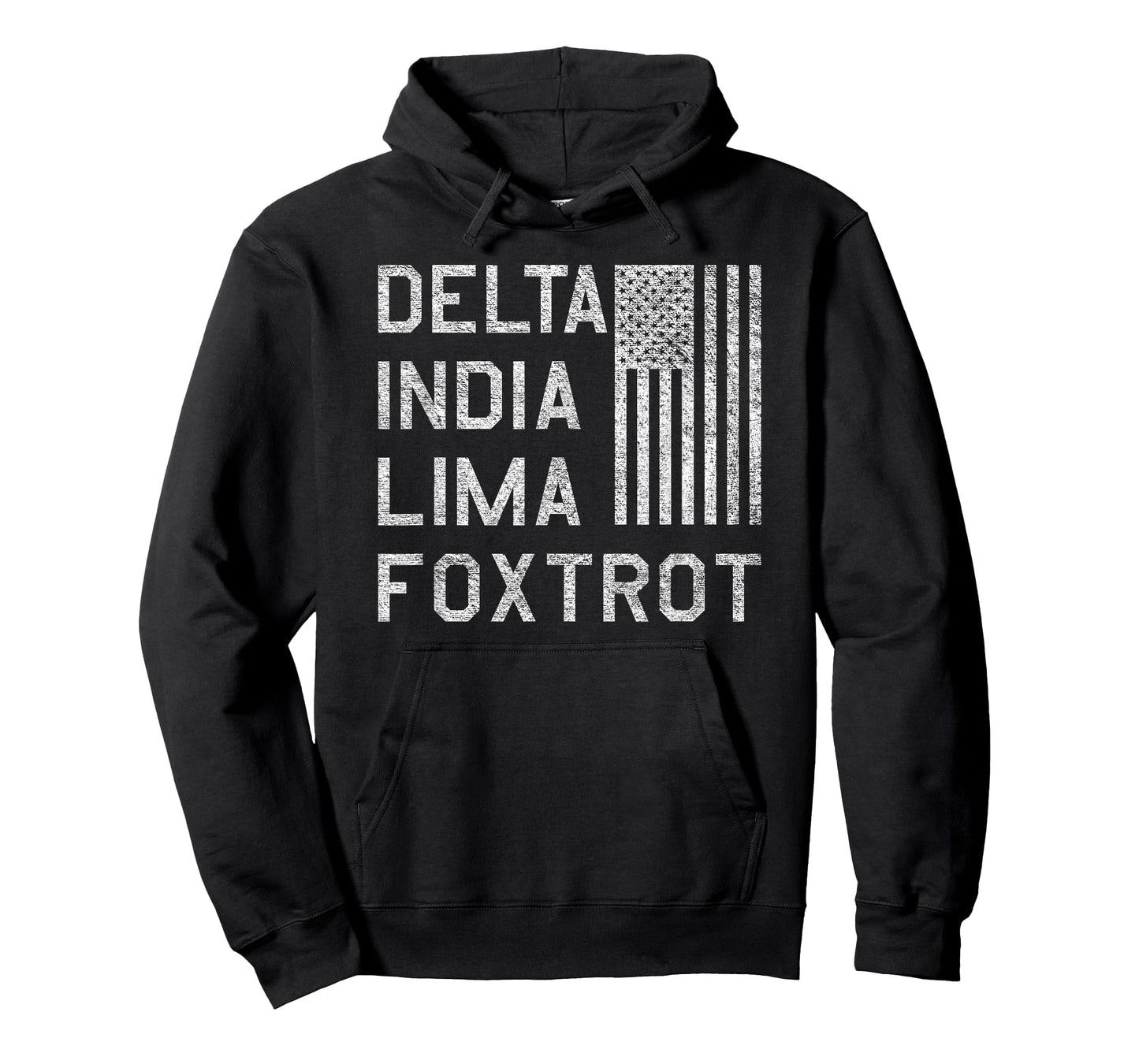 DILF Delta India Lima Foxtrot US Flag American Patriot T-Shirt