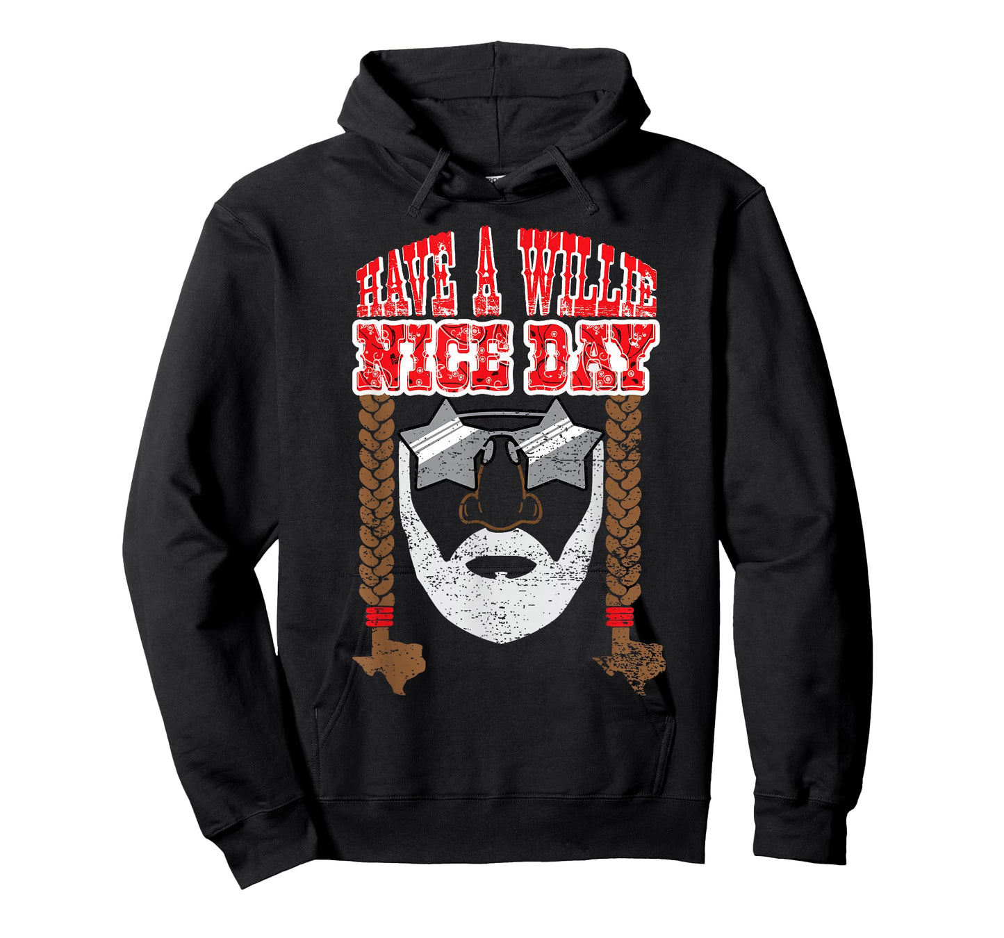 Retro Country Music Fan Texas Proud - Have a Willie Nice Day T-Shirt