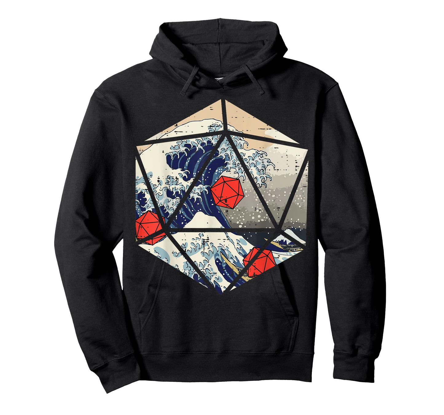 RPG Japanese Great Wave Gamer Men Boys Kids T-Shirt