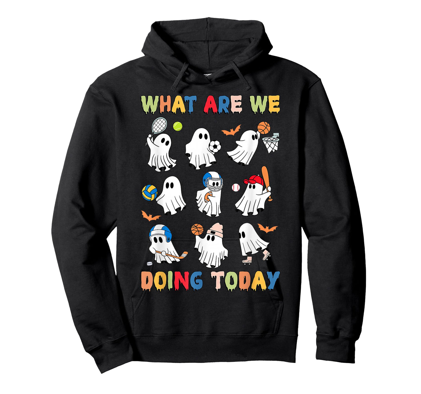 What are We Doing Today Ghost PE Teacher Team Halloween T-Shirt