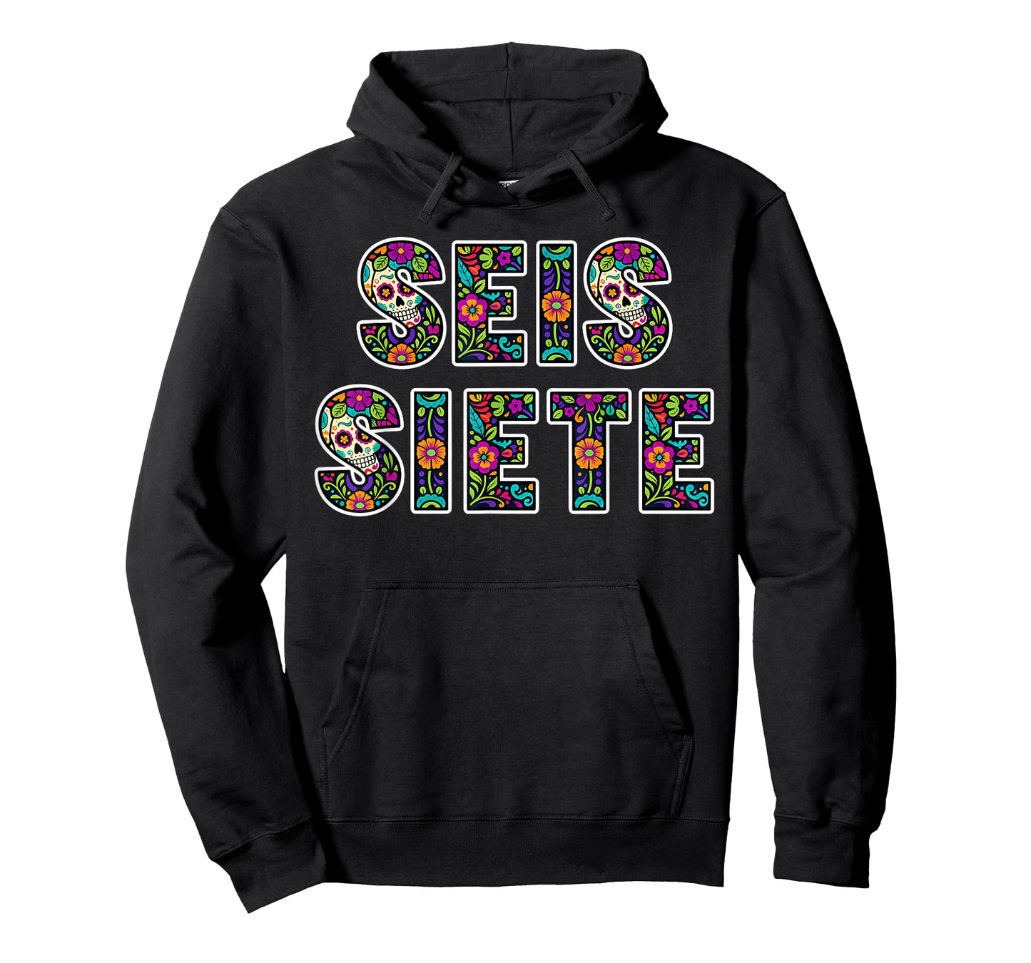 SEIS Siete 67 Six Seven Meme Dia de Los Muertos T-Shirt