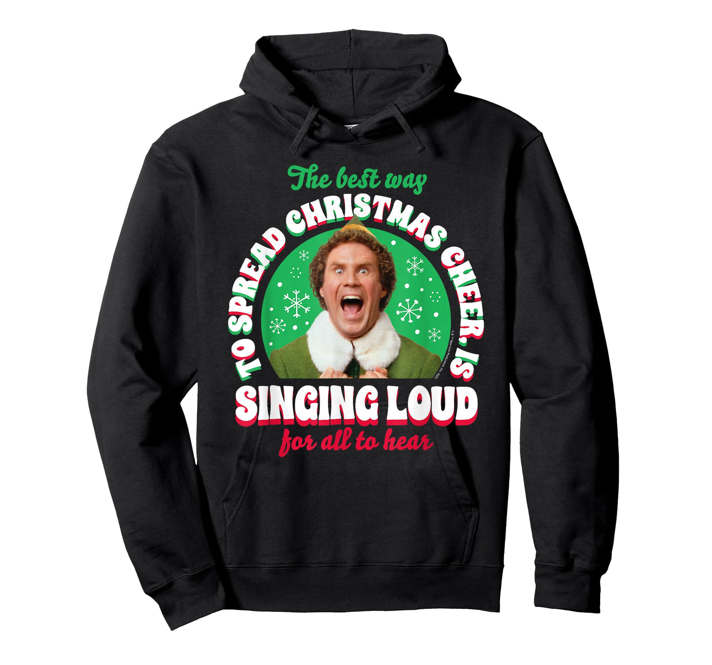 Elf - Singing Loud For All To Hear T-Shirt