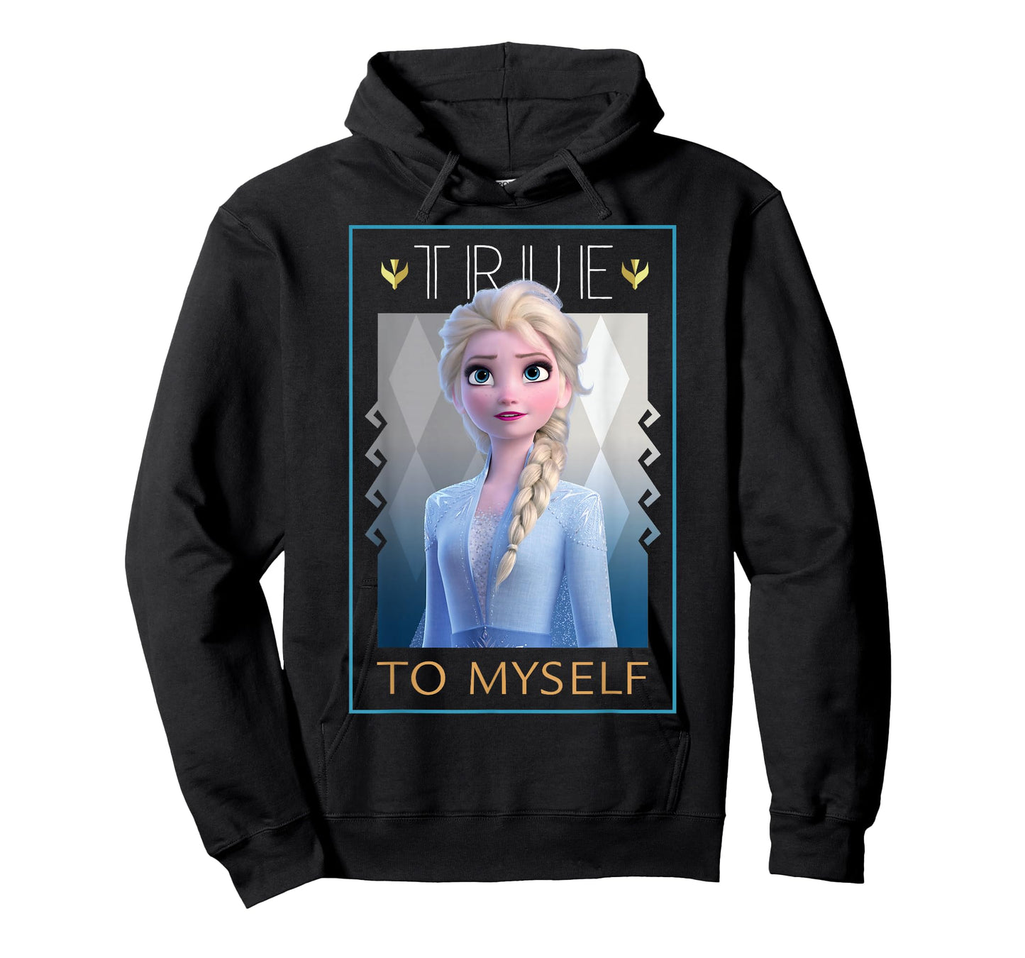 Disney Frozen 2 Elsa True To Myself Poster T-Shirt